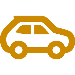 yellow car icon