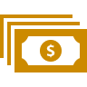 yellow cash icon