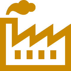 industry icon yellow