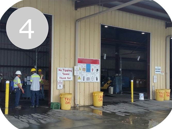 nonferrous recycling step four